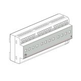 KNX 开关执行器，12路，16A带电流检测