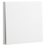 乐鱼开关插座 淳逸 玉兰白 一位单控开关 一开单控 10AX